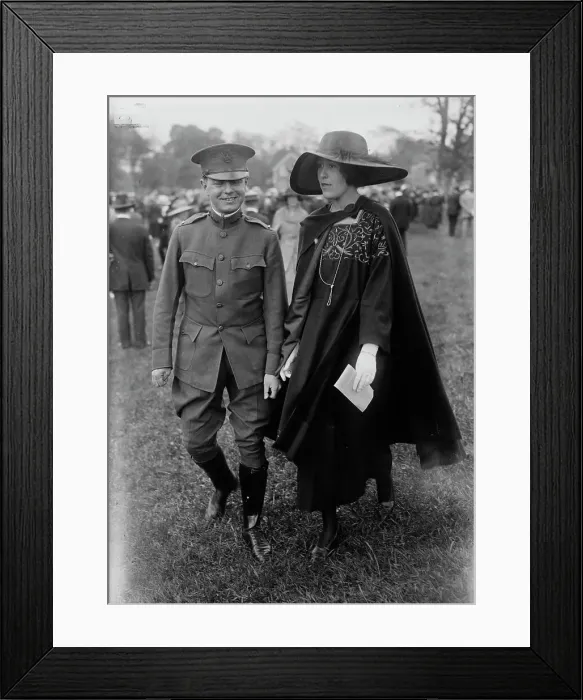 Framed Print : Lieut. A.K. Bell, Audrey Hoffman, 1918. Creator: Bain News Service Framed Print : Lieut. A.K. Bell, Audrey Hoffman, 1918. Creator: Bain News Service