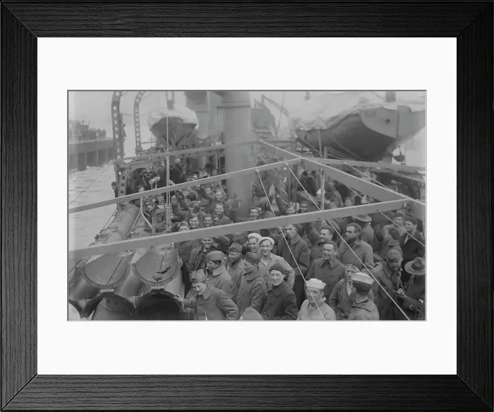 Framed Print : On UPSHUR, between c1915 and c1920. Creator: Bain News Service