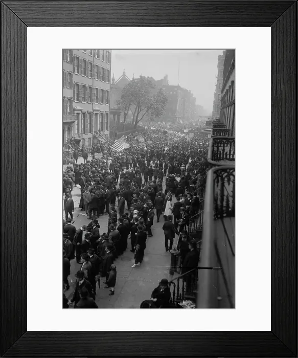 Framed Print : Striking Garment Workers, between c1915 and c1920. Creator: Bain News Service Framed Print : Striking Garment Workers, between c1915 and c1920. Creator: Bain News Service