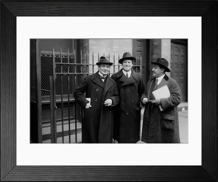 Framed Print : Reschiglian - Martinelli - Dua, between c1915 and c1920. Creator: Bain News Service Framed Print : Reschiglian - Martinelli - Dua, between c1915 and c1920. Creator: Bain News Service