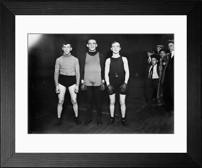 Framed Print : Patsy Kline, Harry Stone, Battling Reddy, between c1910 and c1915. Creator: Bain News Service Framed Print : Patsy Kline, Harry Stone, Battling Reddy, between c1910 and c1915. Creator: Bain News Service