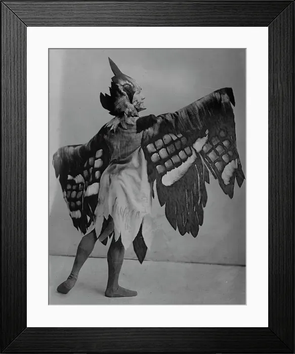 Framed Print : Blue Jay - Newark Pageant, between c1915 and c1920. Creator: Bain News Service Framed Print : Blue Jay - Newark Pageant, between c1915 and c1920. Creator: Bain News Service