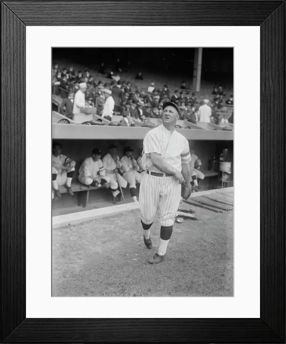 Framed Print : Ping Bodie, New York AL (baseball), 1919. Creator: Bain News Service Framed Print : Ping Bodie, New York AL (baseball), 1919. Creator: Bain News Service
