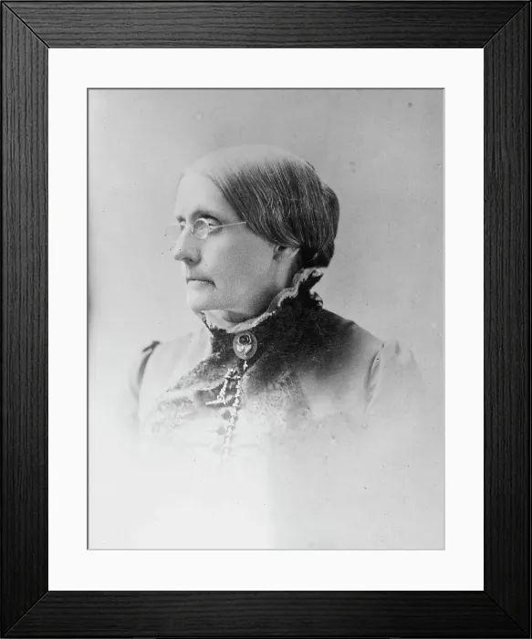 Framed Print : Susan B. Anthony, between c1915 and c1920. Creator: Bain News Service