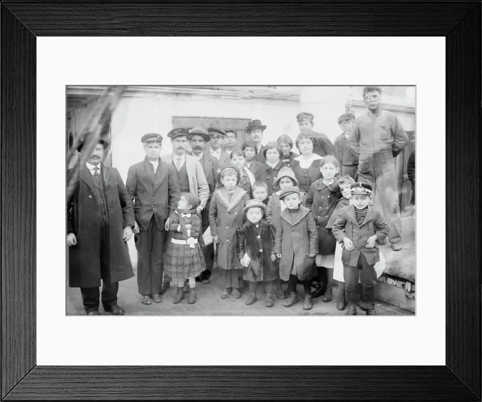 Framed Print : Thessaloniki Survivors, between c1910 and c1920. Creator: Bain News Service Framed Print : Thessaloniki Survivors, between c1910 and c1920. Creator: Bain News Service