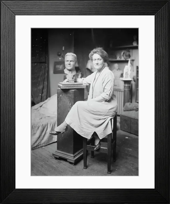 Framed Print : Sally Farnham, between c1915 and c1920. Creator: Bain News Service Framed Print : Sally Farnham, between c1915 and c1920. Creator: Bain News Service
