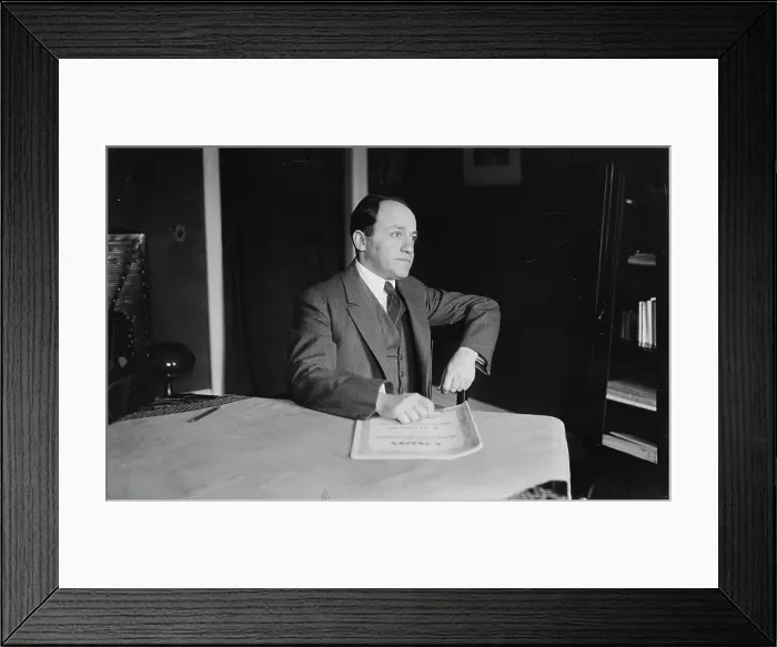 Framed Print : E. Bloch, 1918. Creator: Bain News Service Framed Print : E. Bloch, 1918. Creator: Bain News Service