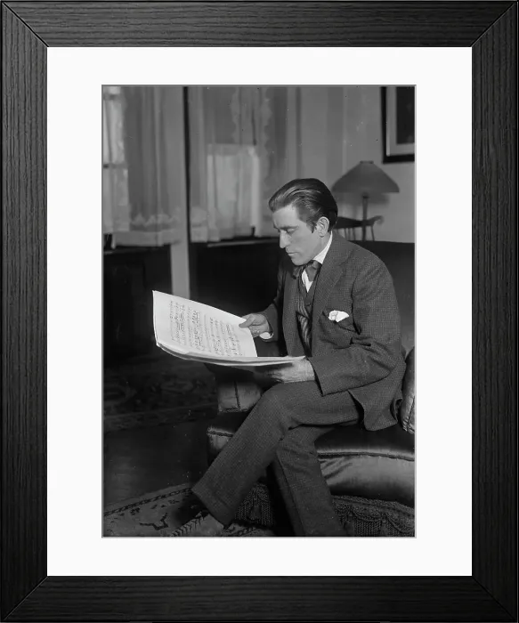 Framed Print : Oscar Seagle, 1917. Creator: Bain News Service Framed Print : Oscar Seagle, 1917. Creator: Bain News Service
