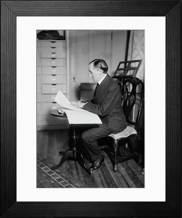 Framed Print : Geo. Hamlin, between c1915 and c1920. Creator: Bain News Service Framed Print : Geo. Hamlin, between c1915 and c1920. Creator: Bain News Service