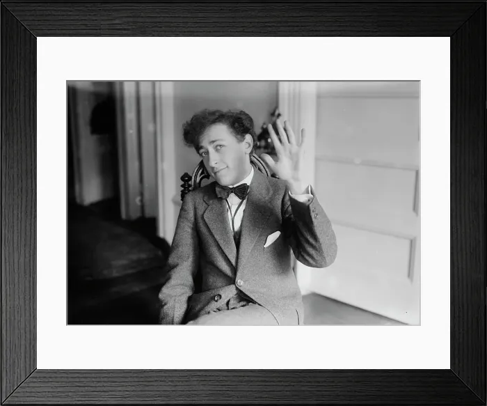 Framed Print : Heifetz, 1917. Creator: Bain News Service Framed Print : Heifetz, 1917. Creator: Bain News Service