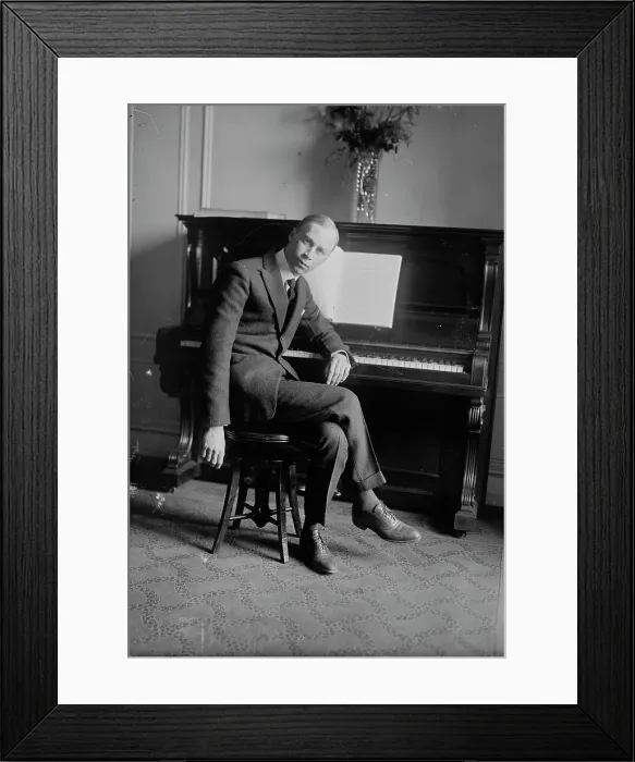 Framed Print : Prokofieff [i.e. Prokofiev], between 1918 and 1920. Creator: Bain News Service