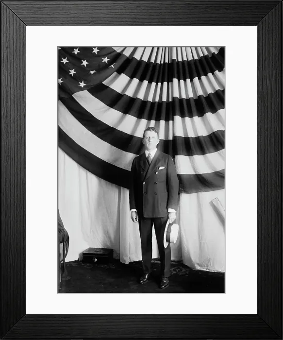 Framed Print : J.B. Wells, 1917 and 1918. Creator: Bain News Service Framed Print : J.B. Wells, 1917 and 1918. Creator: Bain News Service
