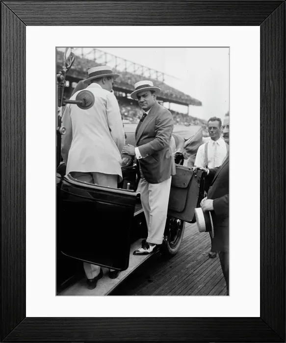 Framed Print : Caruso, 1918. Creator: Bain News Service Framed Print : Caruso, 1918. Creator: Bain News Service