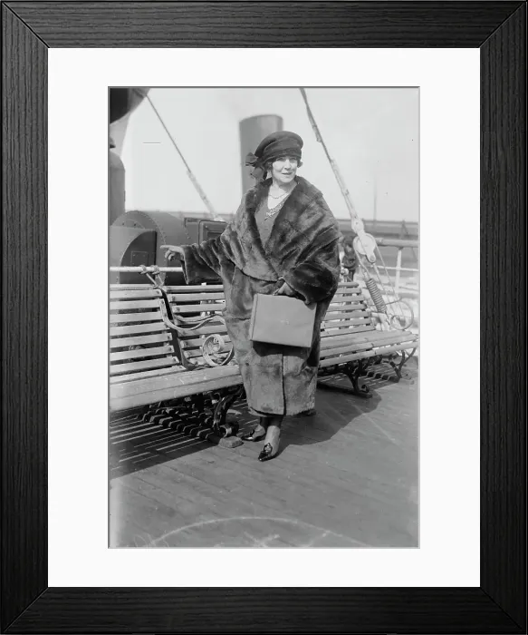 Framed Print : Elinor Glyn, between c1915 and c1920. Creator: Bain News Service