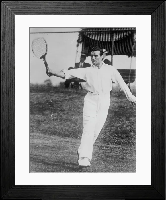 Framed Print : F. Neim [tennis], between c1910 and c1915. Creator: Bain News Service