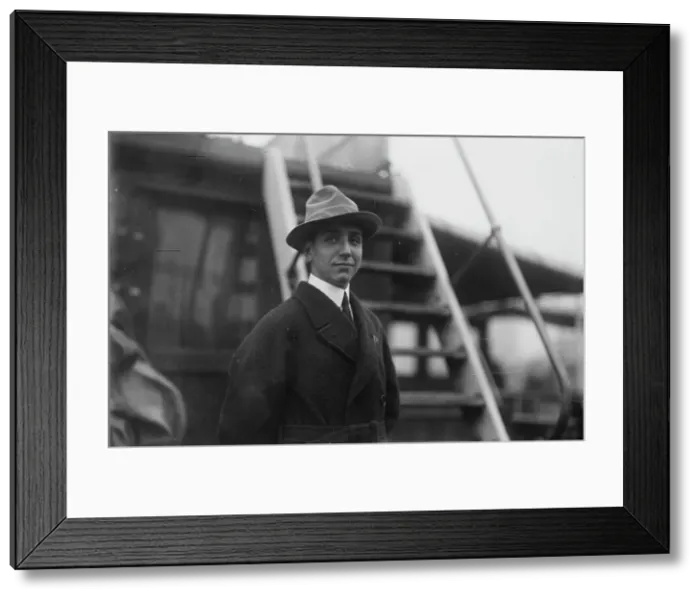 Framed Print : E. Caruso Jr. between c1915 and c1920. Creator: Bain News Service Framed Print : E. Caruso Jr. between c1915 and c1920. Creator: Bain News Service