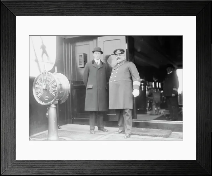 Framed Print : F.B. Sayre - Capt. Ludwig Franck, 1913. Creator: Bain News Service Framed Print : F.B. Sayre - Capt. Ludwig Franck, 1913. Creator: Bain News Service