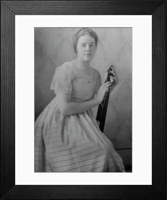Framed Print : Katherine Harding, Mrs. L.S. Tailer, 1917. Creator: Bain News Service Framed Print : Katherine Harding, Mrs. L.S. Tailer, 1917. Creator: Bain News Service