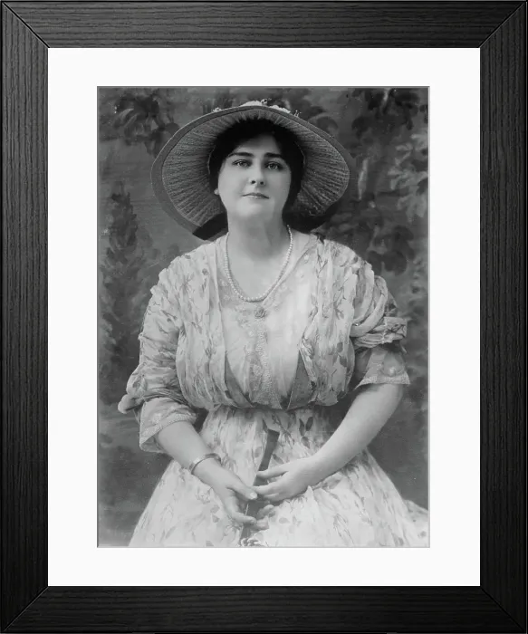Framed Print : Mrs. Lee de Forest, 1915. Creator: Bain News Service Framed Print : Mrs. Lee de Forest, 1915. Creator: Bain News Service