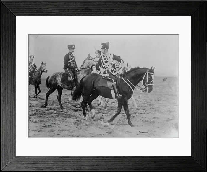 Framed Print : Crown Prince of Germ. [i.e. Germany] & staff, between c1910 and c1915. Creator: Bain News Service