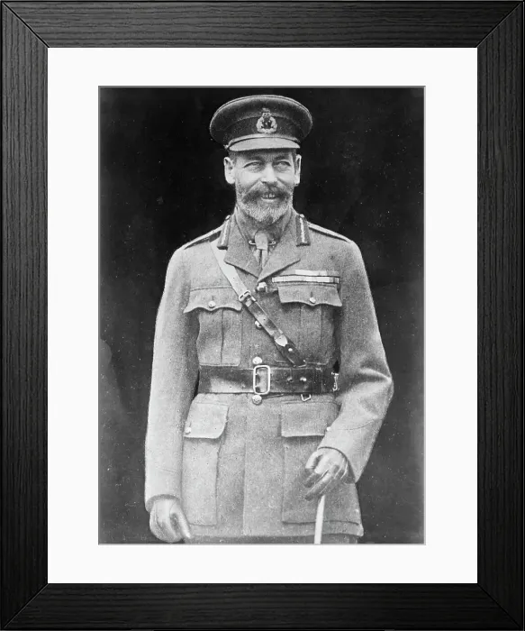 Framed Print : King George, between c1915 and c1920. Creator: Bain News Service Framed Print : King George, between c1915 and c1920. Creator: Bain News Service