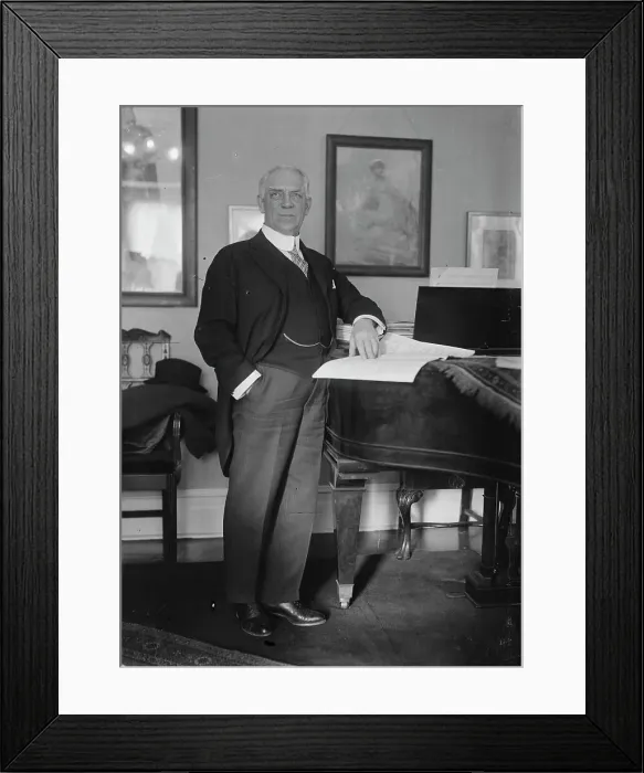 Framed Print : David Bispham, between c1915 and c1920. Creator: Bain News Service Framed Print : David Bispham, between c1915 and c1920. Creator: Bain News Service