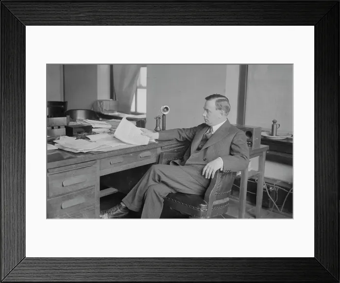 Framed Print : F.P. Garvan, between c1915 and c1920. Creator: Bain News Service Framed Print : F.P. Garvan, between c1915 and c1920. Creator: Bain News Service