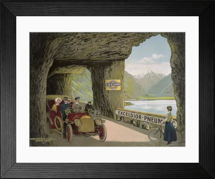 Framed Print : Excelsior Pneumatic, c 1910. Creator: Anonymous Framed Print : Excelsior Pneumatic, c 1910. Creator: Anonymous