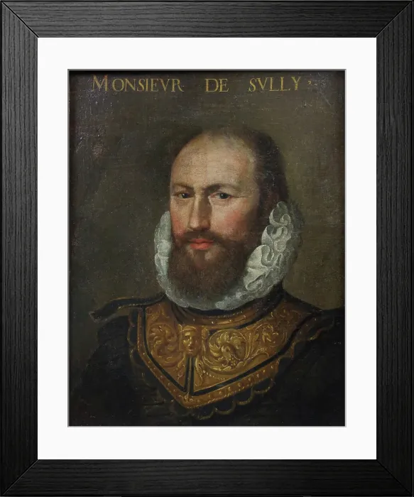 Framed Print : Portrait of Maximilien de Béthune, Duke of Sully (1559-1641). Creator: Anonymous Framed Print : Portrait of Maximilien de Béthune, Duke of Sully (1559-1641). Creator: Anonymous