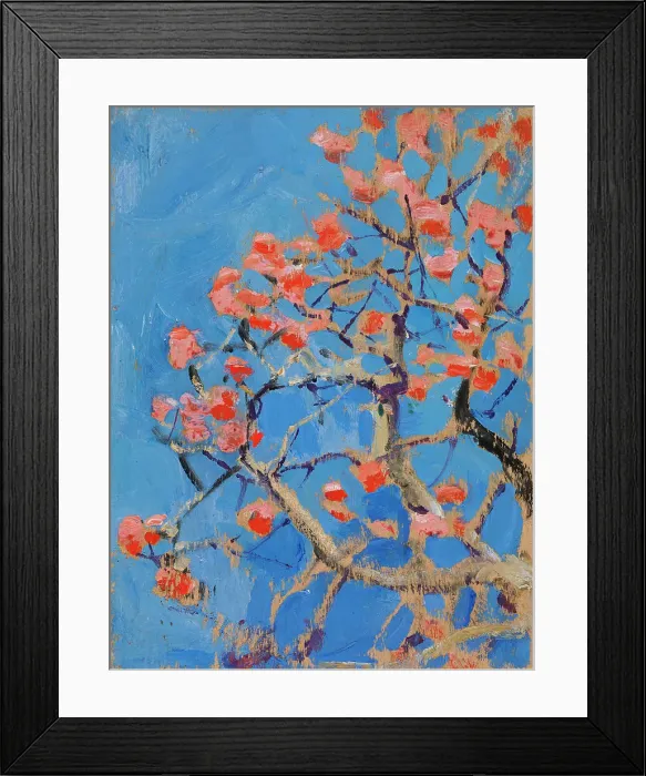 Framed Print : Coral Tree in Blossom, 1909-1910. Creator: Akseli Gallen-Kallela Framed Print : Coral Tree in Blossom, 1909-1910. Creator: Akseli Gallen-Kallela
