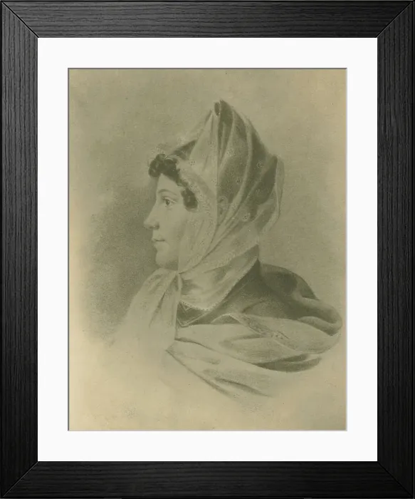 Framed Print : Portrait of Julie Guicciardi (1782-1856), c 1815. Creator: Anonymous Framed Print : Portrait of Julie Guicciardi (1782-1856), c 1815. Creator: Anonymous