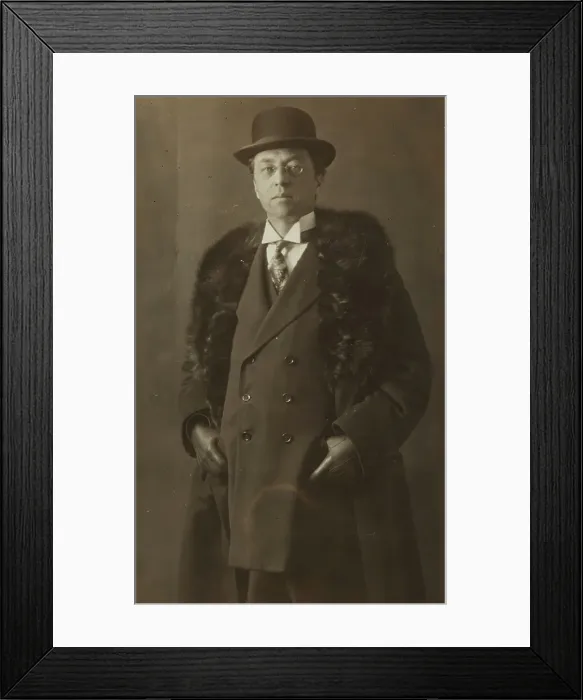 Framed Print : Portrait of Wassily Kandinsky. Moscow, 1916. Creator: Anonymous Framed Print : Portrait of Wassily Kandinsky. Moscow, 1916. Creator: Anonymous