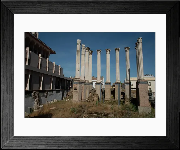 Framed Print : Ancient Roman Temple, Cordoba, Spain, 2023. Creator: Ethel Davies Framed Print : Ancient Roman Temple, Cordoba, Spain, 2023. Creator: Ethel Davies