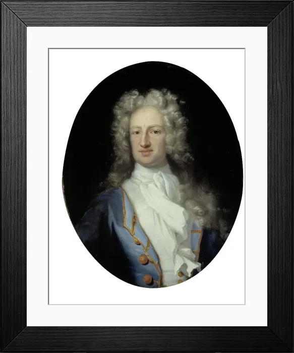 Framed Print : Sculptor Burchard Precht, 1719. Creator: David von Krafft