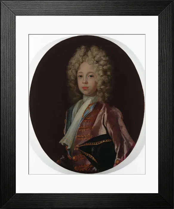 Framed Print : Carl Gustaf von Liewen (1695-1722), 1706. Creator: David von Krafft Framed Print : Carl Gustaf von Liewen (1695-1722), 1706. Creator: David von Krafft