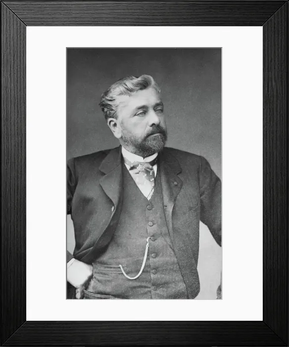 Framed Print : Portrait of Gustave Eiffel (1832-1923), c 1889. Creator: Anonymous Framed Print : Portrait of Gustave Eiffel (1832-1923), c 1889. Creator: Anonymous