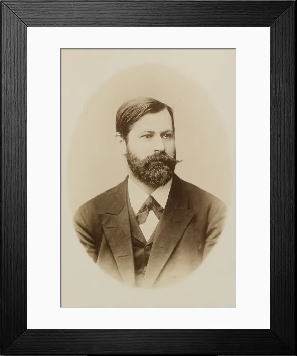 Framed Print : Portrait of Sigmund Freud, 1891. Creator: Anonymous Framed Print : Portrait of Sigmund Freud, 1891. Creator: Anonymous