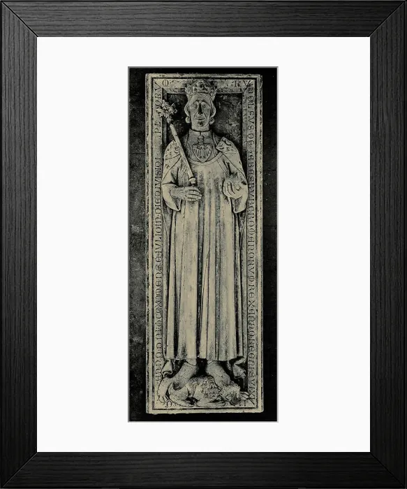 Framed Print : Gravestone of King Rudolf of Habsburg (1218-1291) in Speyer Cathedral. Creator: Anonymous Framed Print : Gravestone of King Rudolf of Habsburg (1218-1291) in Speyer Cathedral. Creator: Anonymous