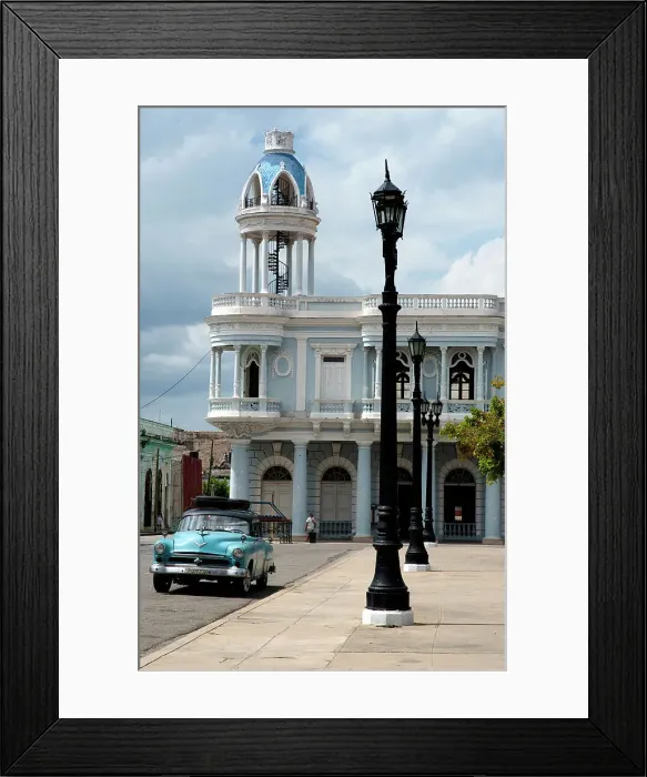 Framed Print : Historic 19th century building in the central park, Cienfuegos, Cuba, 2024. Creator: Ethel Davies Framed Print : Historic 19th century building in the central park, Cienfuegos, Cuba, 2024. Creator: Ethel Davies
