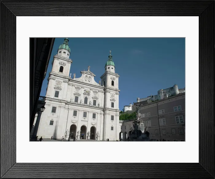 Framed Print : Cathedral of Saints Rupert and Vergilius in the Square, Salzburg, Austria, 2022. Creator: Ethel Davies Framed Print : Cathedral of Saints Rupert and Vergilius in the Square, Salzburg, Austria, 2022. Creator: Ethel Davies