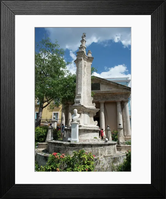 Framed Print : El Templete, Havana, Cuba, 2024. Creator: Ethel Davies Framed Print : El Templete, Havana, Cuba, 2024. Creator: Ethel Davies