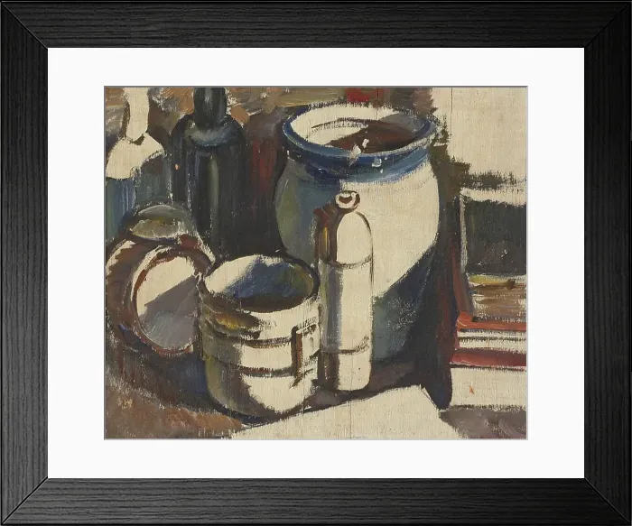 Framed Print : Still-Life, 1910-1937. Creator: Ilmari Aalto Framed Print : Still-Life, 1910-1937. Creator: Ilmari Aalto