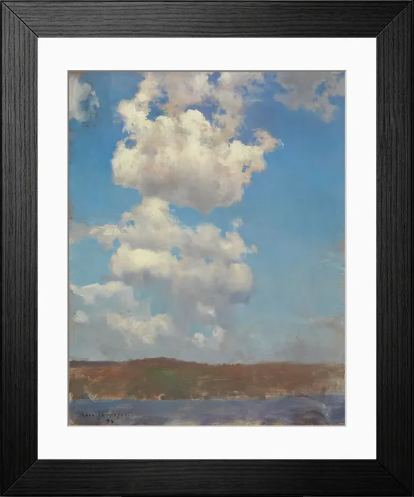 Framed Print : Cloud Study, 1893. Creator: Eero Jarnefelt Framed Print : Cloud Study, 1893. Creator: Eero Jarnefelt