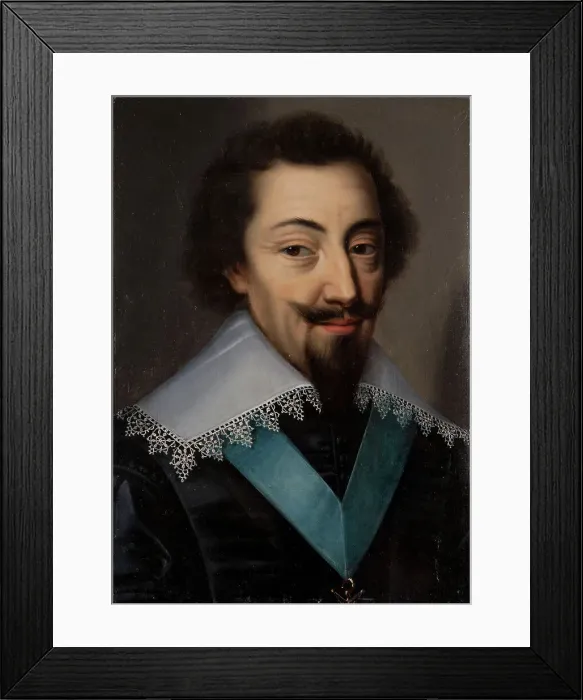 Framed Print : Portrait of Charles de L'Aubespine, Marquis de Châteauneuf (1580-1653), 1630. Creator: Anonymous Framed Print : Portrait of Charles de L'Aubespine, Marquis de Châteauneuf (1580-1653), 1630. Creator: Anonymous