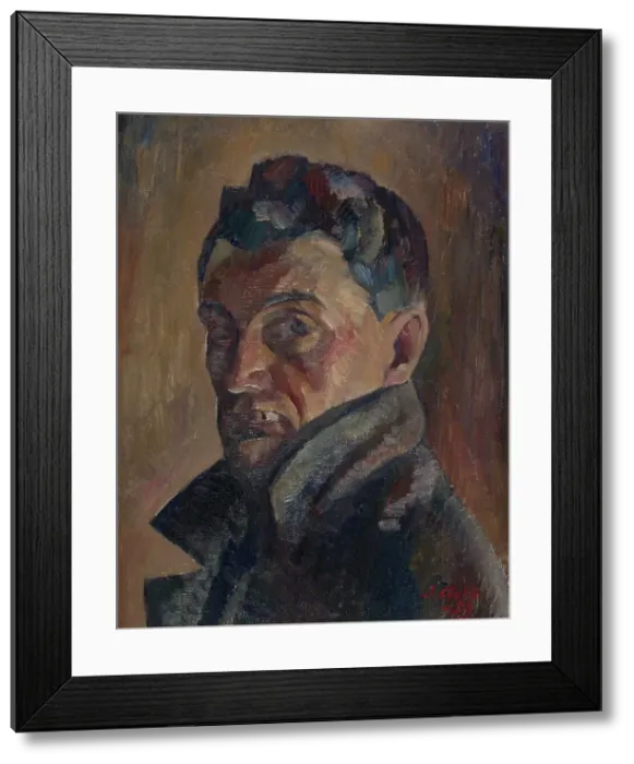 Framed Print : Self-Portrait, 1923. Creator: Ilmari Aalto Framed Print : Self-Portrait, 1923. Creator: Ilmari Aalto