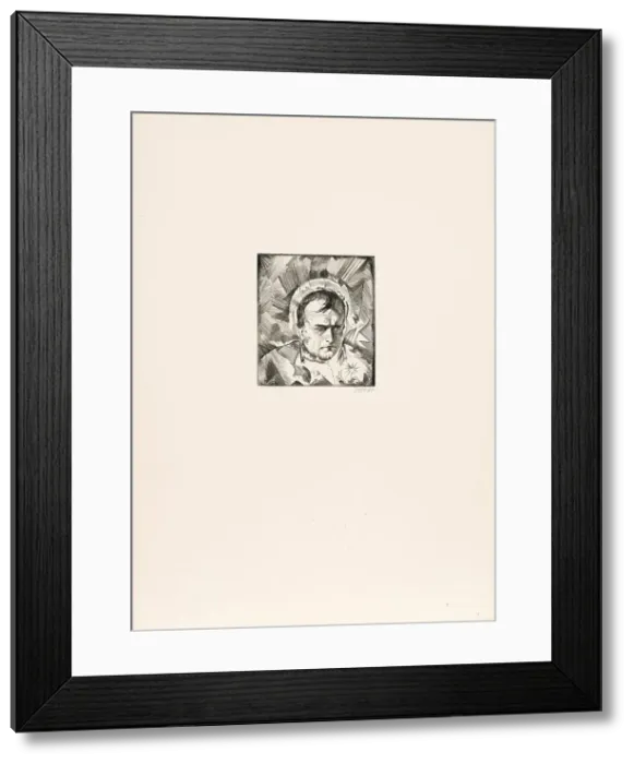 Framed Print : Illustration for Le Grand by Heinrich Heine, 1913. Creator: Oppenheimer, Max (1885-1954) Framed Print : Illustration for Le Grand by Heinrich Heine, 1913. Creator: Oppenheimer, Max (1885-1954)