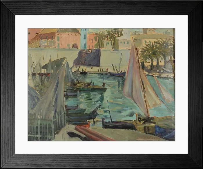 Framed Print : Palma antigua, 1924. Creator: Acke Sjostrand Framed Print : Palma antigua, 1924. Creator: Acke Sjostrand