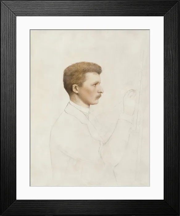 Framed Print : Self-portrait, c1904. Creator: Coraboeuf, Jean (1870-1947) Framed Print : Self-portrait, c1904. Creator: Coraboeuf, Jean (1870-1947)