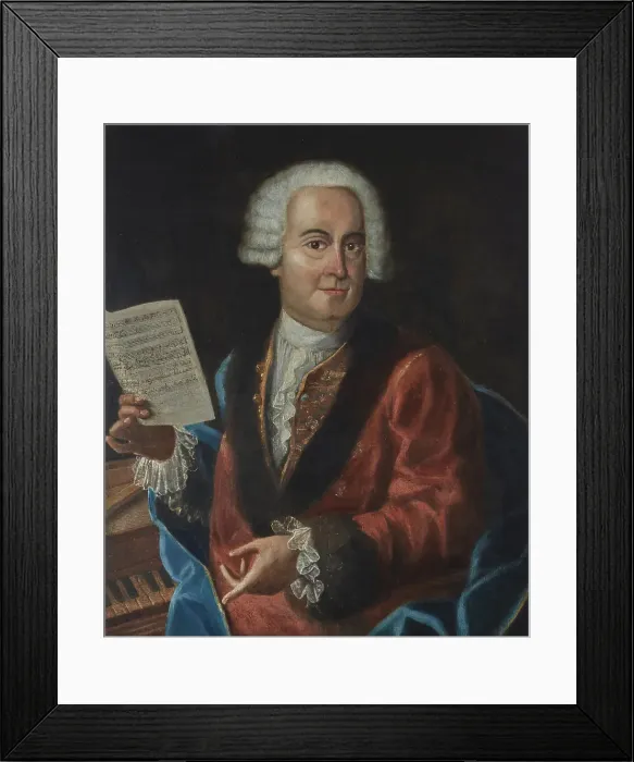 Framed Print : Portrait of the singer Gregorio Lorenzo Babbi (1708-1768). Creator: Anonymous Framed Print : Portrait of the singer Gregorio Lorenzo Babbi (1708-1768). Creator: Anonymous