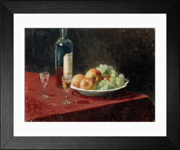Framed Print : Still Life, 1890. Creator: Elin Danielson-Gambogi Framed Print : Still Life, 1890. Creator: Elin Danielson-Gambogi